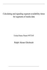 Calculating and signaling segment availability times for segments of media data