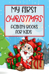 My First Christmas Activity Books For Kids