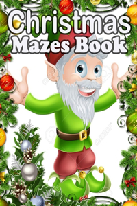 Christmas Mazes book