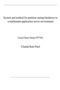System and method for partition startup/shutdown in a multitenant application server environment