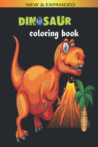 Dinosaur coloring book