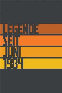 Legende seit Juni 1984
