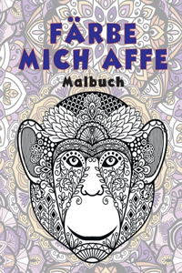 Färbe mich Affe - Malbuch