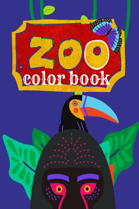zoo color book