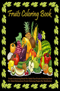 Fruits Coloring Book