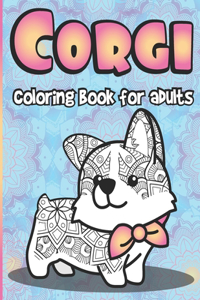Corgi Coloring Book for Adults