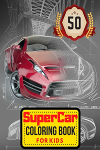 SuperCar Coloring Book