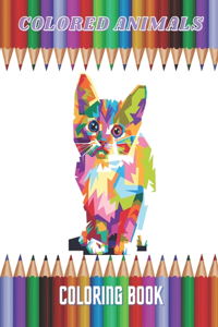 Colored Animals - Coloring Book