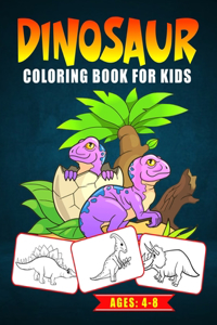 Dinosaur Coloring Book for Kids Ages