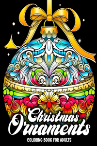 Christmas Ornaments Coloring Book for Adults