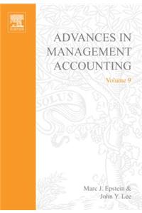 Advances in Management Accounting