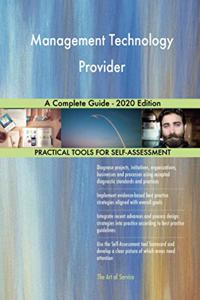 Management Technology Provider A Complete Guide - 2020 Edition