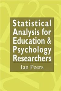 Statistical Analysis for Education and Psychology Researchers