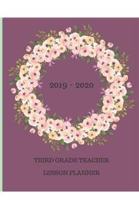 2019 - 2020 Third Grade Teacher Lesson Planner