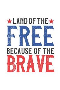 Land Of The Free Because Of The Brave