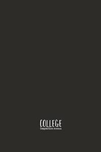 College Composition Notebook