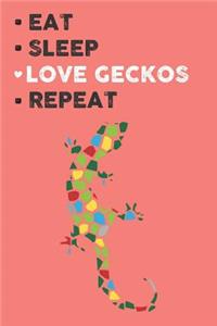 Eat Sleep Love Gecko Repeat