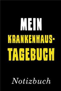 Mein Krankenhaustagebuch Notizbuch