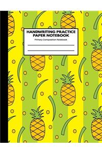 Handwriting Practice Paper Notebook Primary Composition Notebook