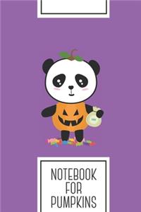 Notebook for Pumpkins