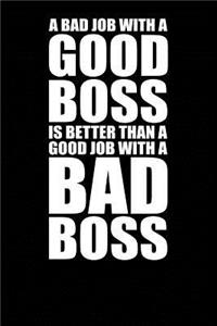 A Bad Job with a Good Boss Is Better Than a Good Job with a Bad Boss