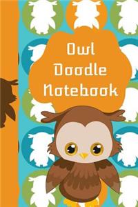 Owl Doodle Notebook