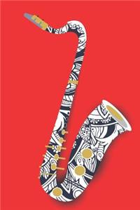 Music Saxophone - 2019 & 2020 Mid Year Academic Journal With Mind Maps, Budget Planner, Goal Setting & Inspirational Quotes