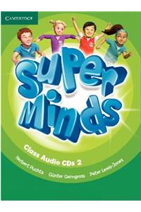 Super Minds Level 2 Class Audio CDs (3)