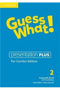 Guess What! Level 2 Presentation Plus Combo Edition