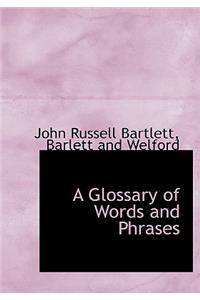 A Glossary of Words and Phrases