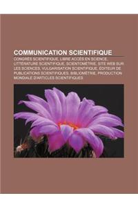 Communication Scientifique