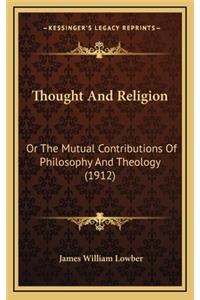 Thought and Religion