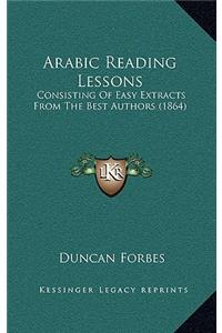 Arabic Reading Lessons