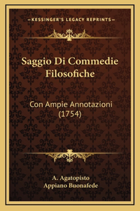 Saggio Di Commedie Filosofiche