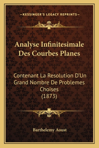 Analyse Infinitesimale Des Courbes Planes