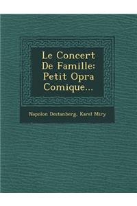 Le Concert de Famille