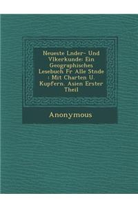 Neueste L Nder- Und V Lkerkunde