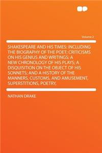 Shakespeare and His Times