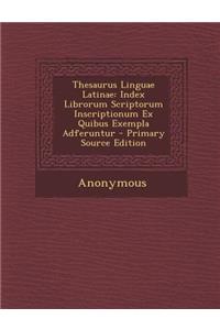 Thesaurus Linguae Latinae