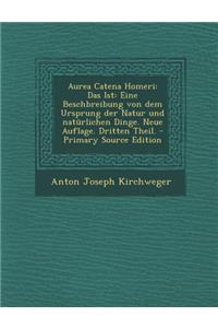 Aurea Catena Homeri