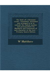 The Book of a Thousand Words