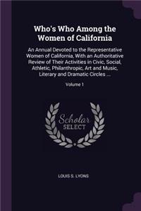 Who's Who Among the Women of California