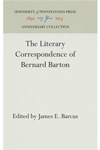 Literary Correspondence of Bernard Barton