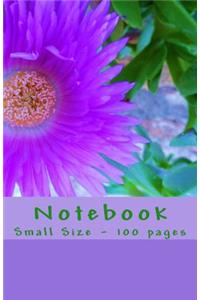 Notebook - Small Size - 100 Pages