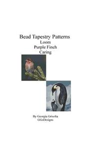 Bead Tapestry Patterns Loom Purple Finch Caring