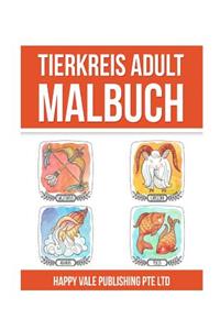 Tierkreis Adult Malbuch