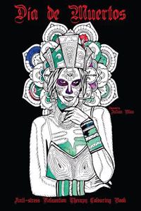 Dia de Muertos Halloween Colouring Book