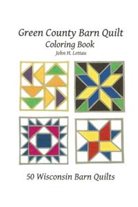 Green County Barn Quilt Coloring Book