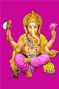 Pink Ganesh Journal (Notebook, Diary)