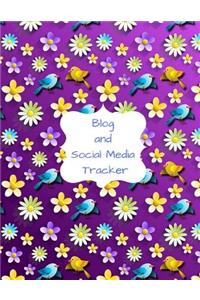 Blog and Social Media Tracker